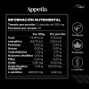 Suplemento Nutrinova Appetia Cápsulas L-Carnitina Matcha Forskolina CLA