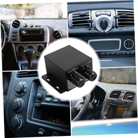 Mikinona Bass Knob Car Amplifier Bass Knob Level Controller Volume Control
