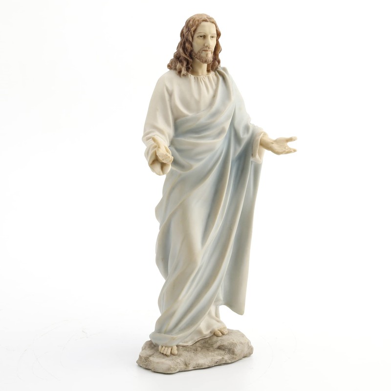 Veronese Design 12" Tall Jesus Christ Blessing Statue Resin Cast