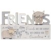 Lesser & Pavey Love & Affection Highland Cow Wooden Plaque