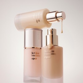 Espoir Bigelow Foundation SPF27 PA++ 30g (GIFT: True Glow Brush + Mini Foundation #Wedding Peach + Sunscreen 20ml) / 에스쁘아 비글로우 파운데이션 SPF27 PA++ 30g (GIFT: 트루 글로우 브러쉬 + 미니 파데 #웨딩피치 + 선크림 20ml)