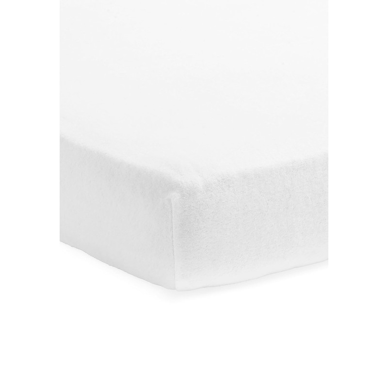 Jollein Molton Bed Fitted Sheet, 90 cm Length x 40