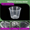 Gyfofix 5 Pack 5.5 Inch Clear Plastic Orchid Pots with