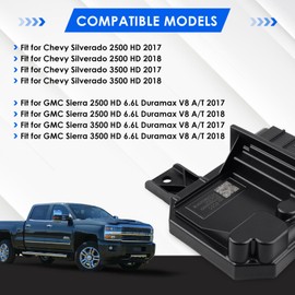 Fuel Pump Control Module Fit for Chevy Silverado 2500/3500 HD 2017-2018, Fit for GMC Trucks Sierra 2500/3500 HD 2012-2020, Replace OE# 13518065 13514309 13526235 13540015