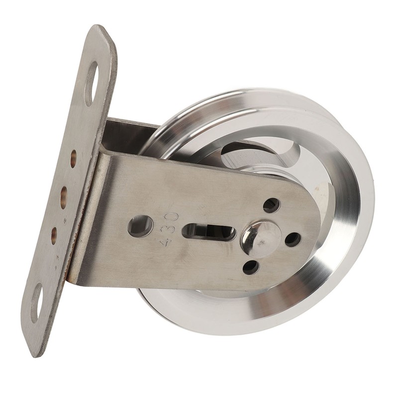 Gym Pulley Blocks Wall Mount Fixed Pulley Wheel Rotation 360