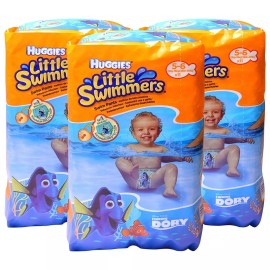 Huggies Little Swimmers Disposable Swim Diapers 5-6 (Pack of 3)