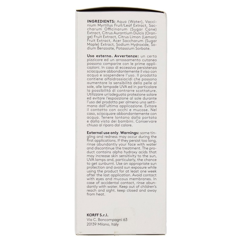 Korff Purifying Sal Exfoliating Solution with Salicylic Acid, Mandelic Acid