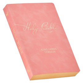 KJV Holy Bible, Gift Edition Faux Leather, King James Version, Pink