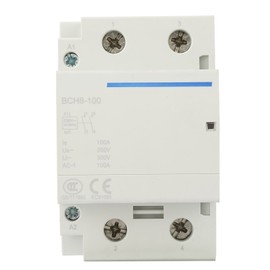 24/ 50/60HZ Household AC Contactor 2P/2NO 100A Modular Contactor