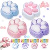 Stress Relief Toy Taba Cat Paw, 4Pcs Squeeze Toy Paw,