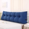 SAMTY Triangular Wedge Pillow headboard Twin XL Size for Couch