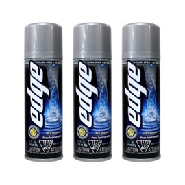 Edge Shave Gel, Fragrance Free, Ultra Sensitive 7 oz (Pack of 3)