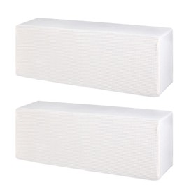 PATIKIL 37" Air Conditioner Cover, 2 Pack Indoor AC Cover Knitted Dustproof Dust Covers for Wall-Mounted Split Air Conditioners, Beige