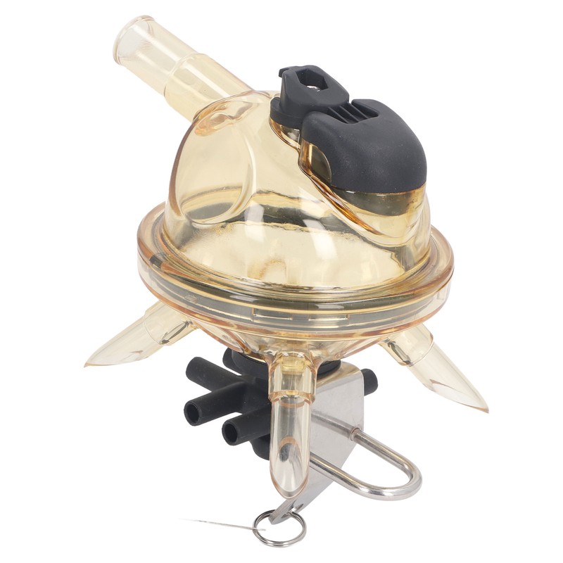 Milking Claw Transparent Cover Stainless Steel Base 380cc Milk Collector