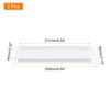 sourcing map Cover Ventilation Openings 2 Pieces 250 x 80
