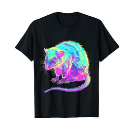 Opossum Possum Lover Motif Forest Animal Lover Wildlife T-Shirt