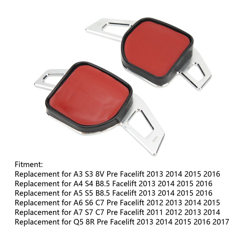 Aluminum Alloy Paddle Shifter Extension for A3 S3 8V A4