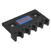 PATIKIL 1Pcs 5 Holes Cue Holder, Plastic Portable Pool Stick