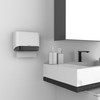 PLUSSEN Paper Towel Dispenser Wall Mount with Key Lock,Multifold Paper