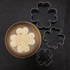 UKoosien 4 Leaf Clover Cookie Cutter Set-Size 3.5" 2.6" 2"-3