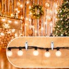 SELEWARE 15PCS Screw in Hooks for Hanging Outdoor String Lights,