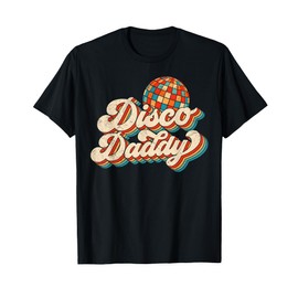 Vintage Disco Daddy Retro Matching 60's 70s Mens Dad Grandpa T-Shirt