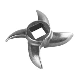 12# Meat Grinder Blade Stainless Steel Knife Cutter Replacement for Grinders，Replacement Knife for Electric or Manual