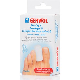 Gehwol Toe cap G Medium Ideal for skin protection, suitable for corns between the toes and problems at hangnails , 2pcs