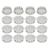 sourcing map 20Pcs 35mm/1.4in Air Vents Circular Soffit Vents, Light