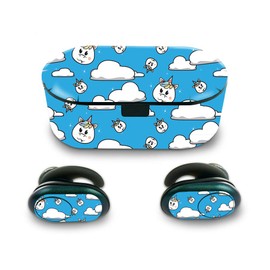 MightySkins Skin for Skullcandy Push Wireless Earbuds - Unicorn Clouds | Protective, Durable, and Unique Vinyl Decal wrap Cover | Easy to Apply, Remove, and Change Styles | Made in The USA