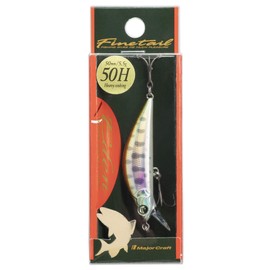 Major Craft Fine Tail Eden Lure, Heavy, 2.0 inches (50 mm), Laser Yamame, #02 EDN-50H