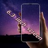 Fine Life Pro Unlock Phone, 6.3 Inch Screen, Dual Cameras,
