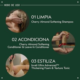 Aveda Cherry Almond Softening Conditioner | Acondiciona profundamente y devuelve la suavidad y el brillo al cabello