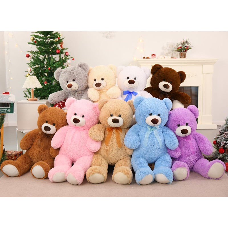 MorisMos Giant Teddy Bear Stuffed Animal 3 ft, 36 in