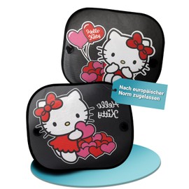 HiTS4KiDS 2 x Sun Shade for Side Windows - Attachment with Suction Cups - Effective Sun Protection Car Kids - UV Protection Car - Universal Fit Sun Shade Car