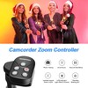 Camcorder Remote Control Zoom Controller Compatible with LANC or Remote