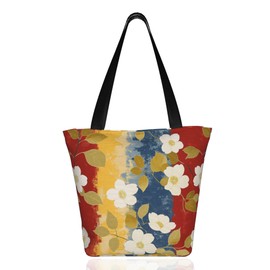 DADABULIU Tote Bag, Japanese Style, Japanese Pattern, Cat Pattern, Cat Pattern, Shoulder Bag, Women's, Men's, Large Capacity, Microfiber, Cute, Work or School, Lightweight, Stylish, Eco Bag, black b4