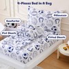 LONAVA Toddler Kids Comforter Set - 4 Pieces Toddler Bedding
