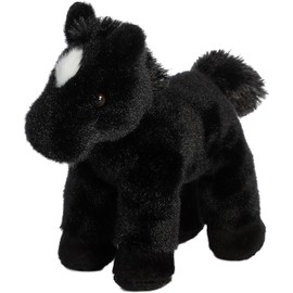 Aurora® Adorable Mini Flopsie™ Beau™ Stuffed Animal - Playful Ease - Timeless Companions - Black 8 Inches