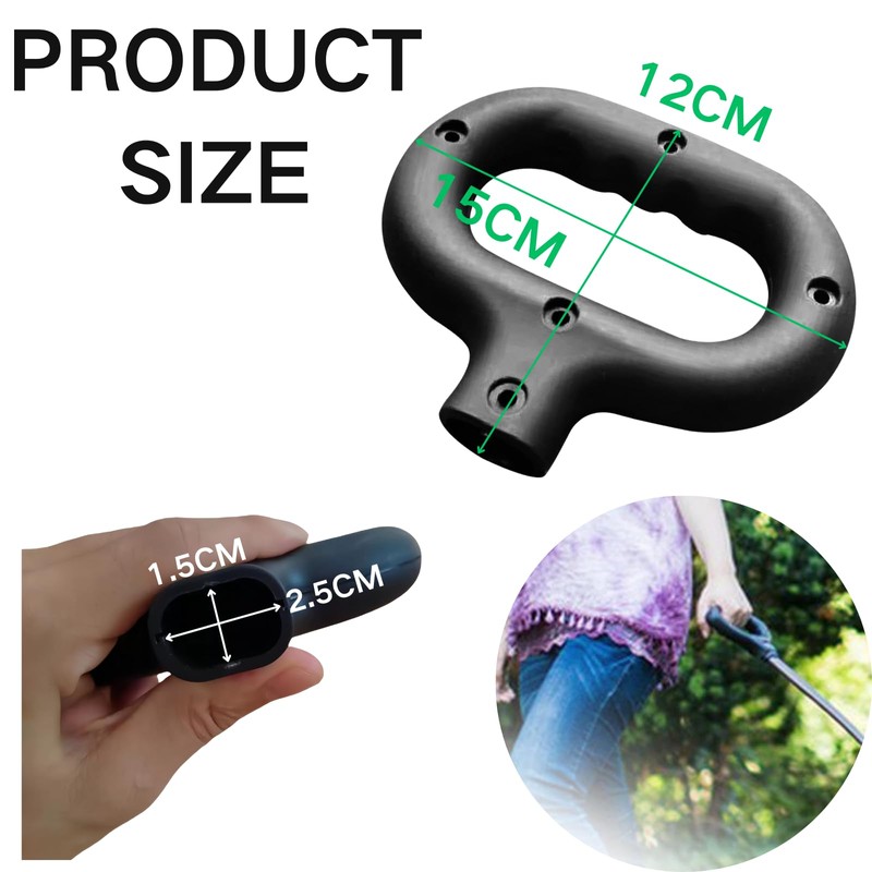Trolley Handle for Camping Wagon/Beach Shopping Cart Wagon Cart Push