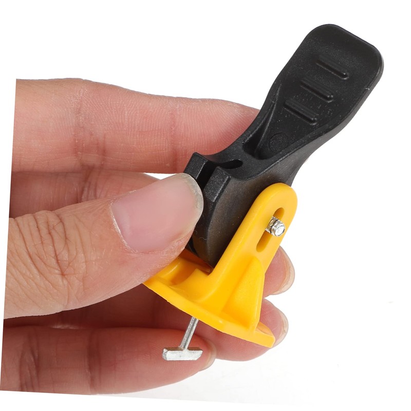Mipcase 50Pcs Tile Leveling System Durable and Pin Leveling Tools