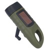 Solar Hand Crank Flashlight Emergency LED Portable Torch for Climbing