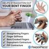 FingerPress Finger Straightener | PIP Extension Orthosis/Splint For Bent Fingers,