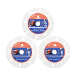 Multi Saw Blade Cutting Disc 75 mm - Pack of 2 BRSCHNITT Angle Grinder for Laminate Wood Plastic Nail-Proof