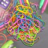 Elastic Rubber Bands 100G’s, Approximately 250pcs, NEON Coloured, Perfect for
