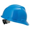 MSA Hard Hat,Type 1, Class E,Ratchet,Blue
