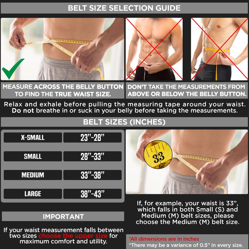 RDX Weight Lifting Belt 4” Adjustable Back Lumbar Support Bodybuilding,