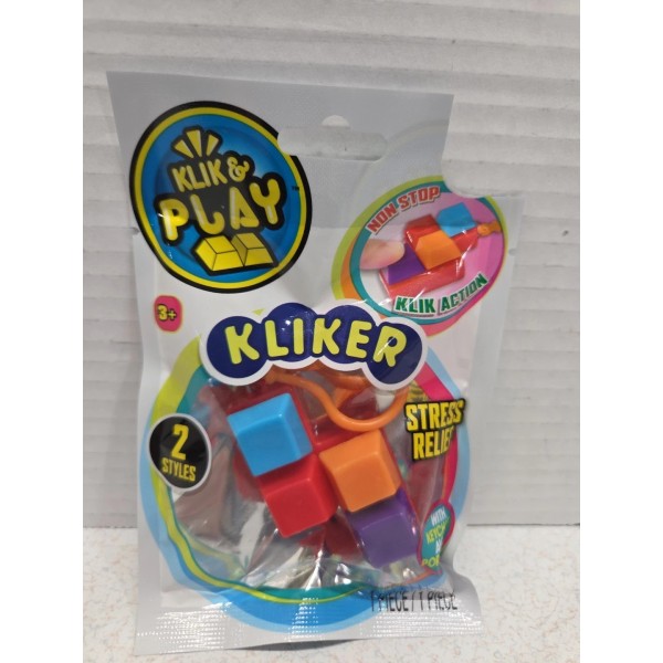 Kliker Klik And Play Kliker Stress Anxiety Relief Clicker Plastic