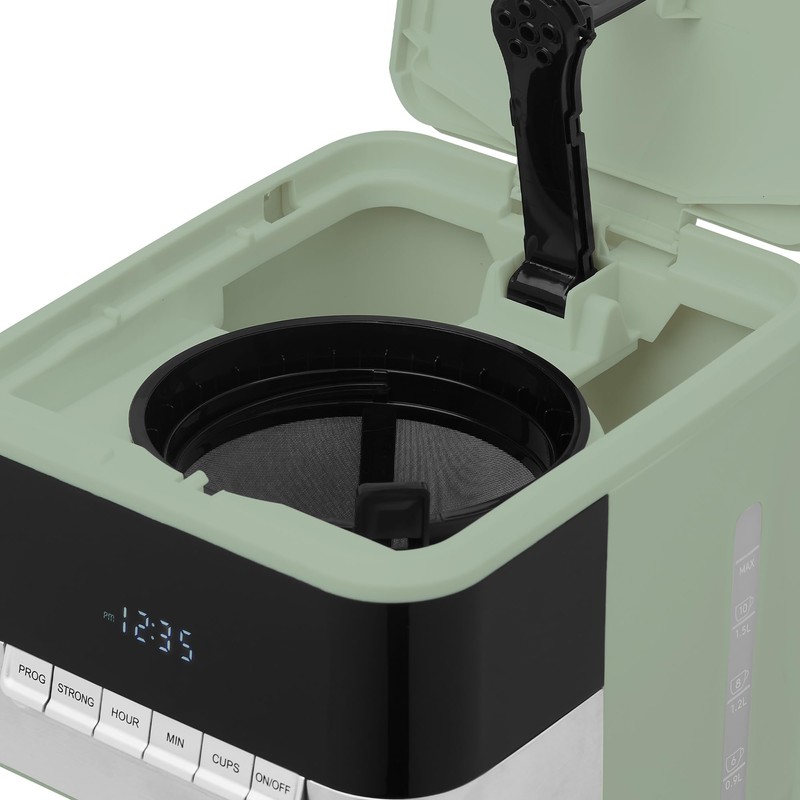 Haden Coffee Machine, 12-Cup Programmable Drip Coffee Maker with Auto