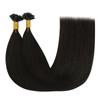 Darkest Brown U Tip Hair Extensions - Real Human Hair